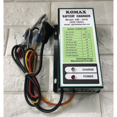 Máy Sạc ắc quy tự động KOMAX KM-2410