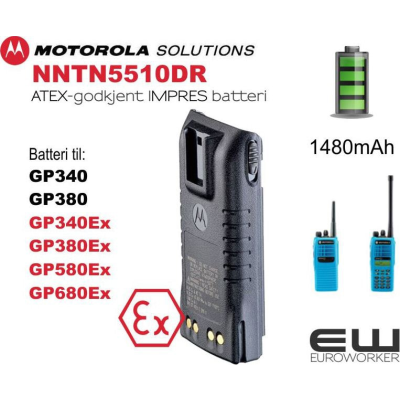 Pin Motorola NNTN5510DR dùng cho GP340